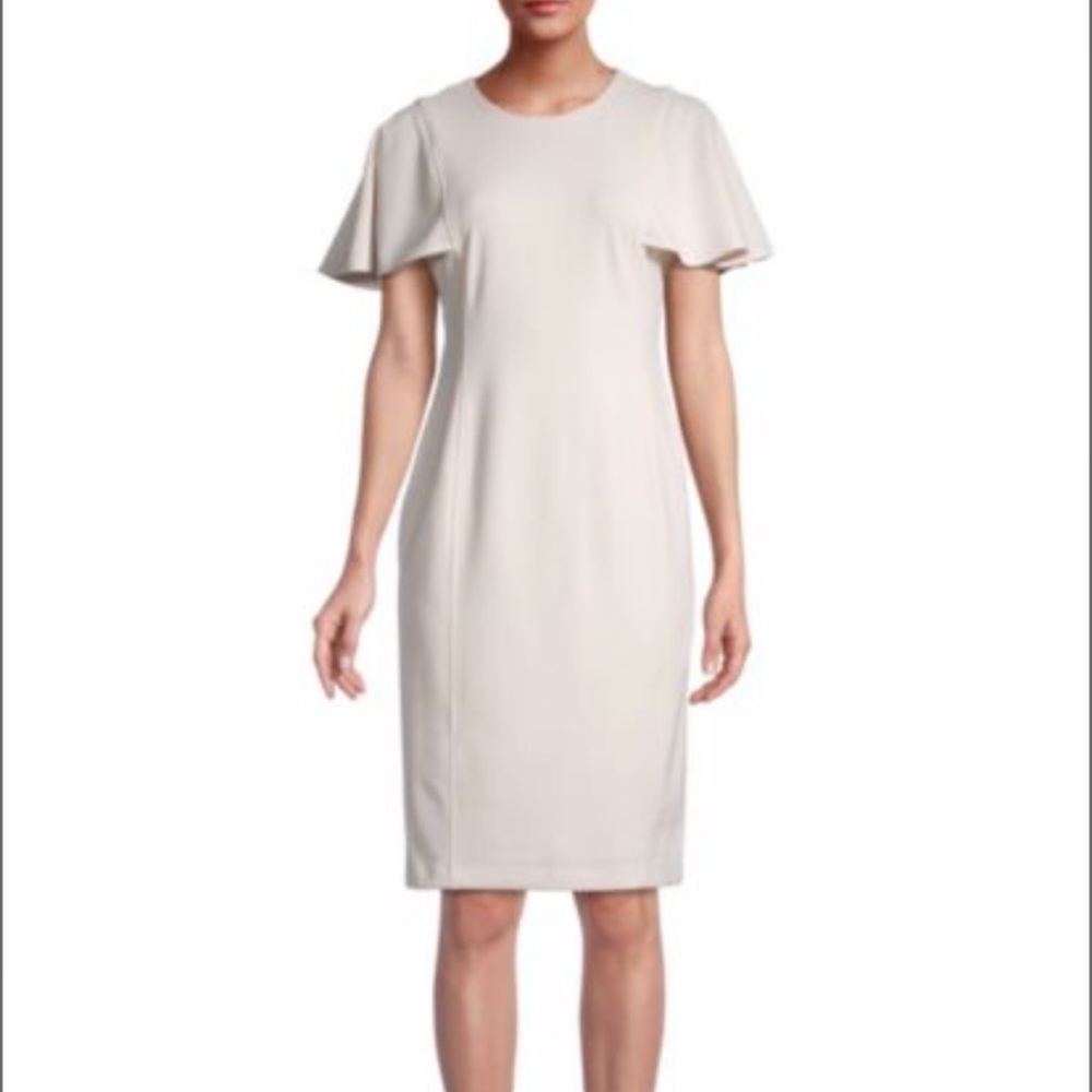 Pale Pink Calvin Klein Sheath Dress NWT